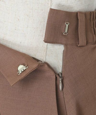 Side fastener (brown)