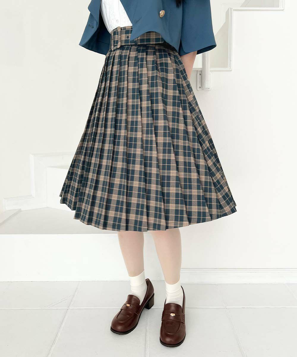 green×beige / 157cm