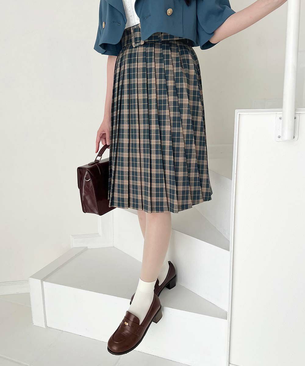 green×beige / 157cm