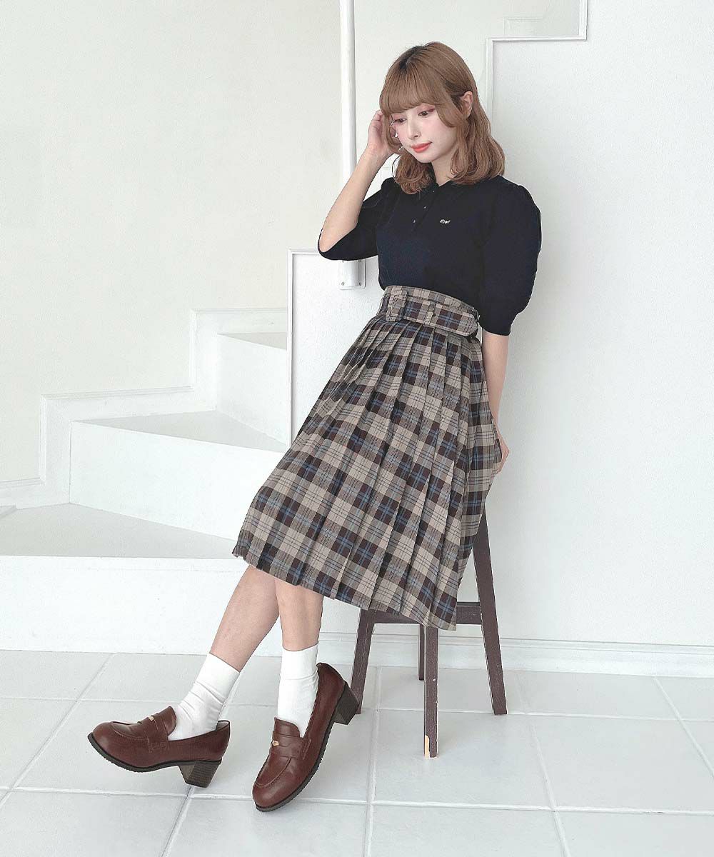 brown×gray / 152cm