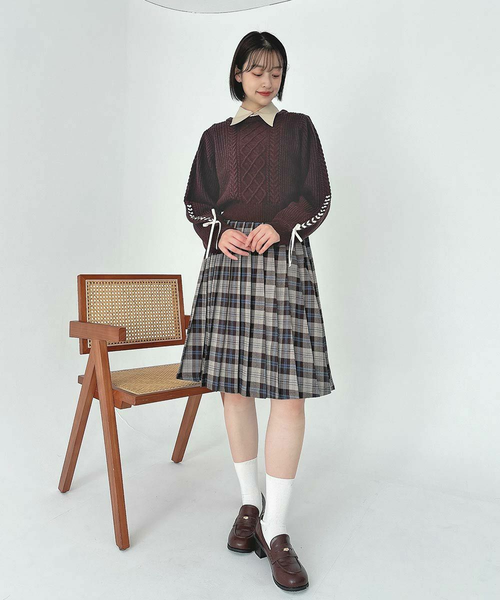 brown×gray / 165cm