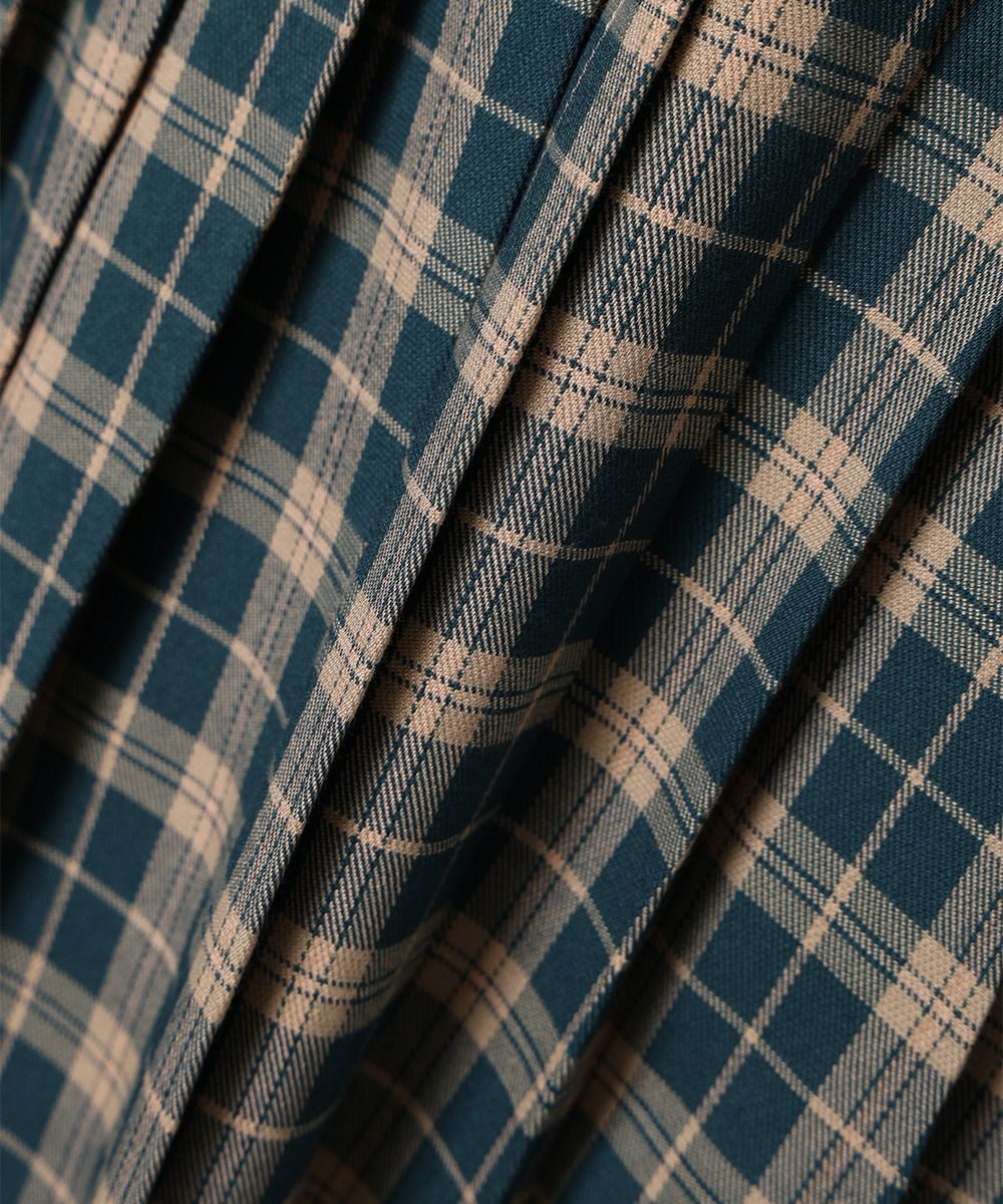 生地アップ (green×beige)