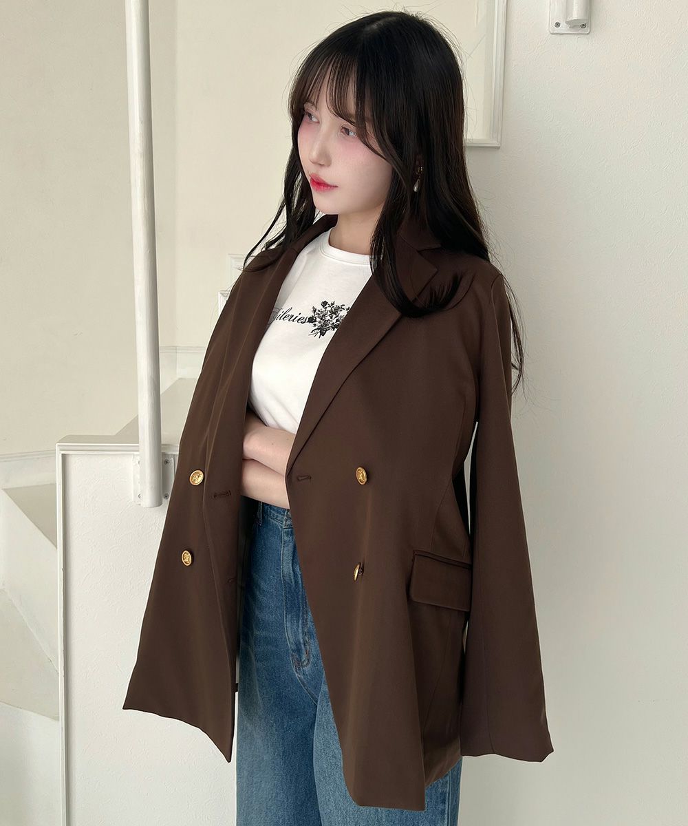 brown / 157cm / 着用サイズ：2