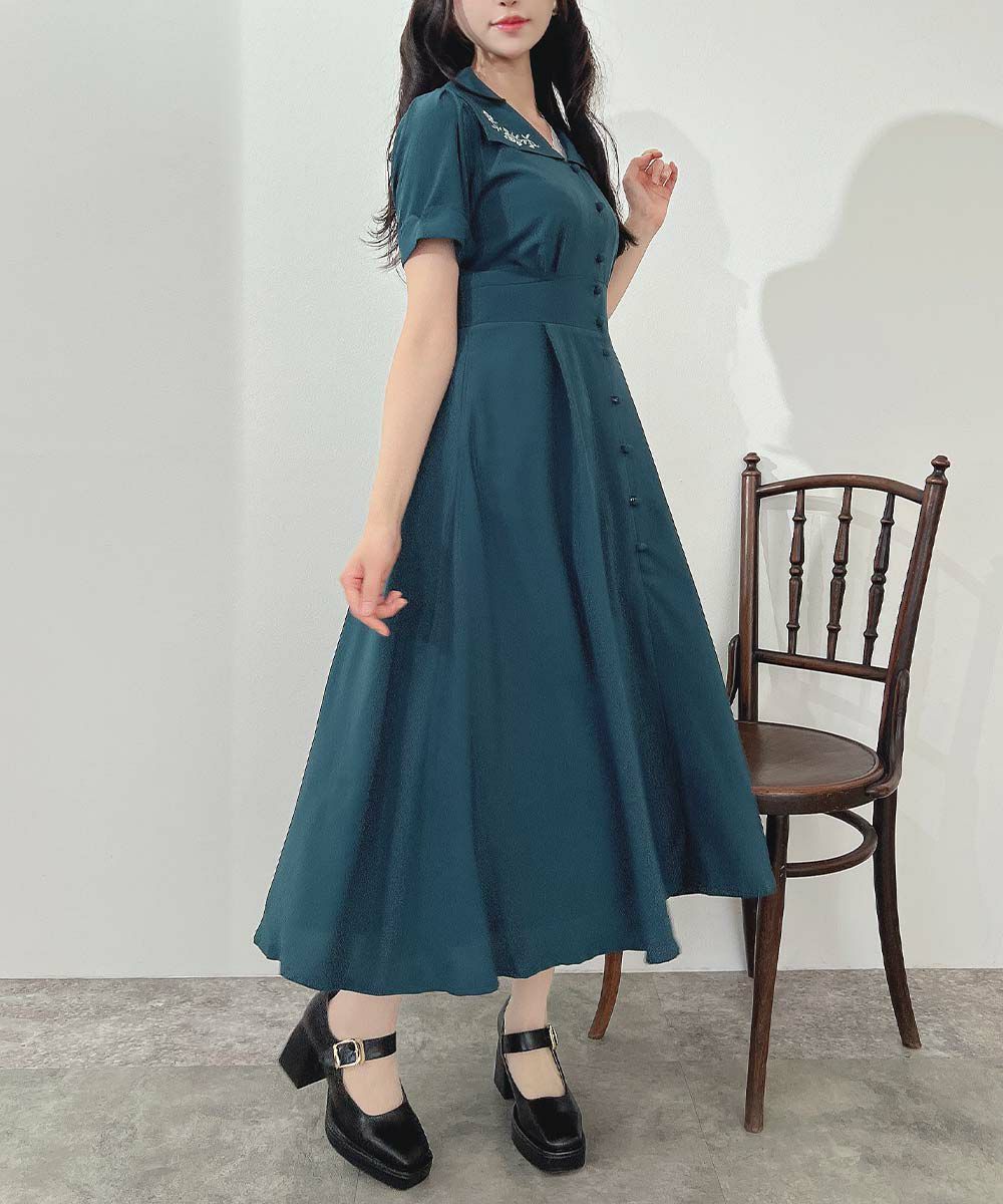 blue green / 157cm