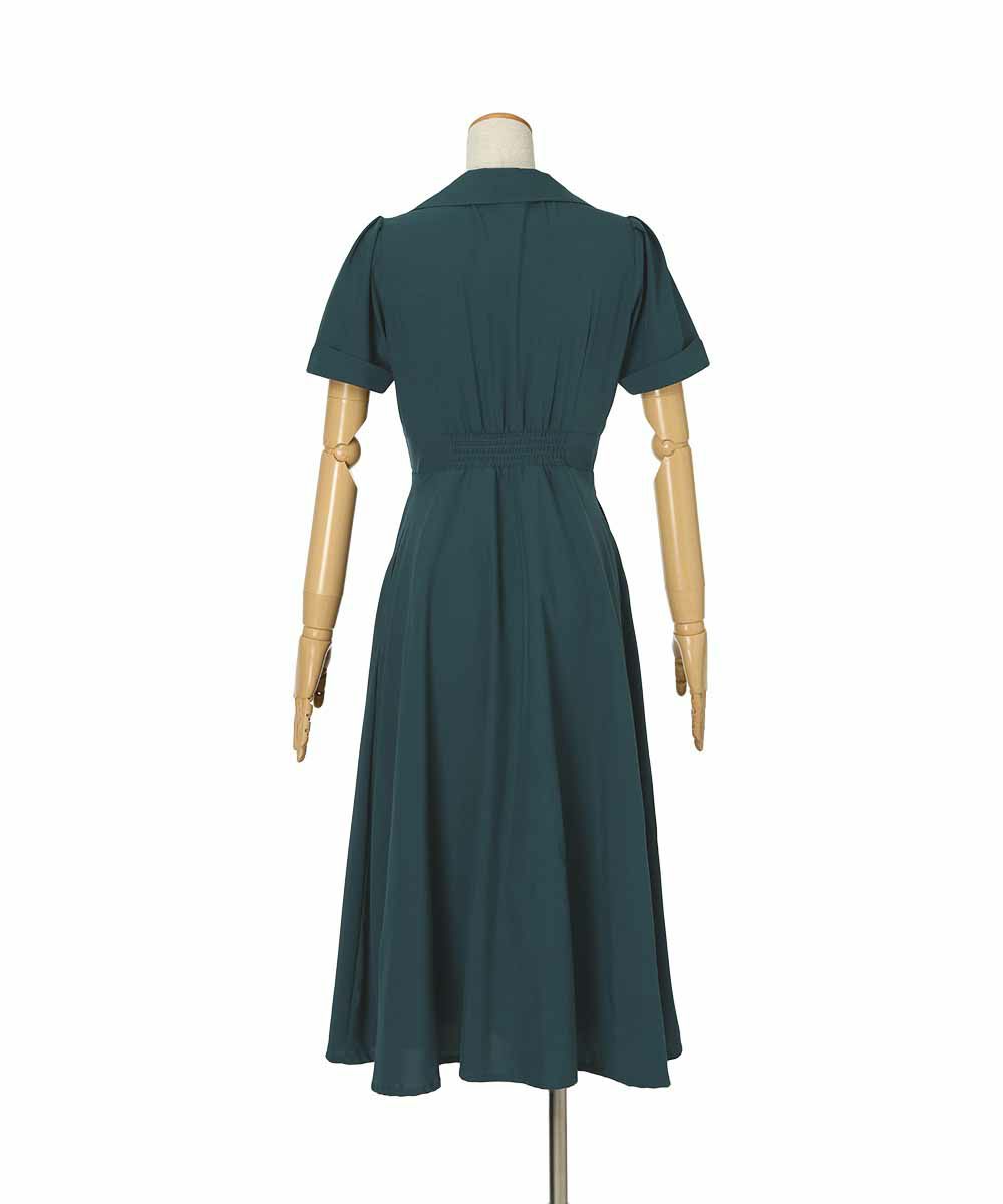 バック (blue green)