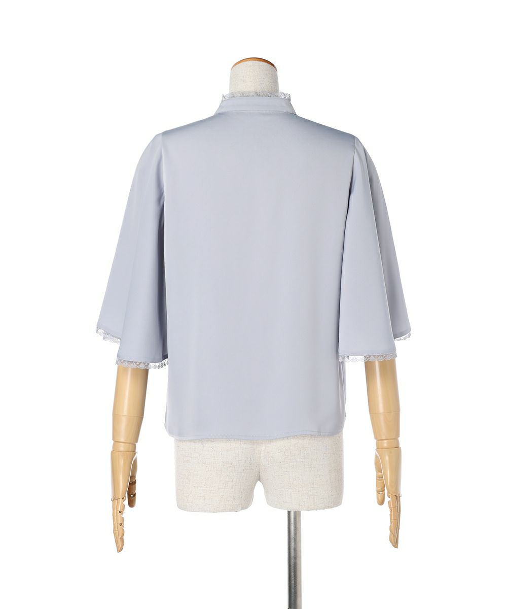 バック (blue gray)