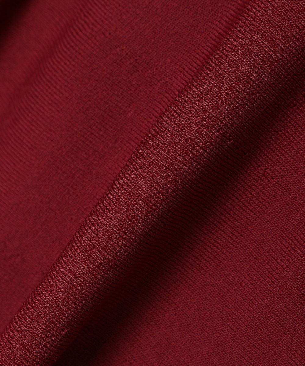 生地アップ (wine red)