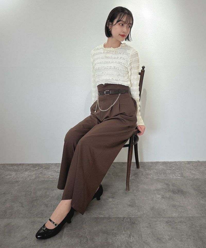 brown / 165cm / 着用サイズ：2