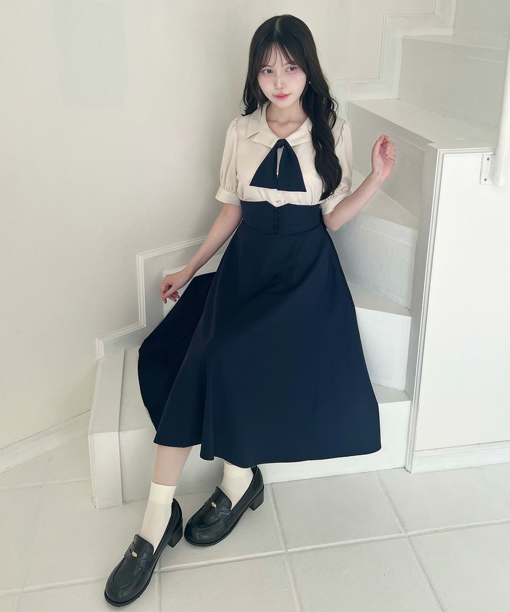 navy / 157cm / 着用サイズ：1