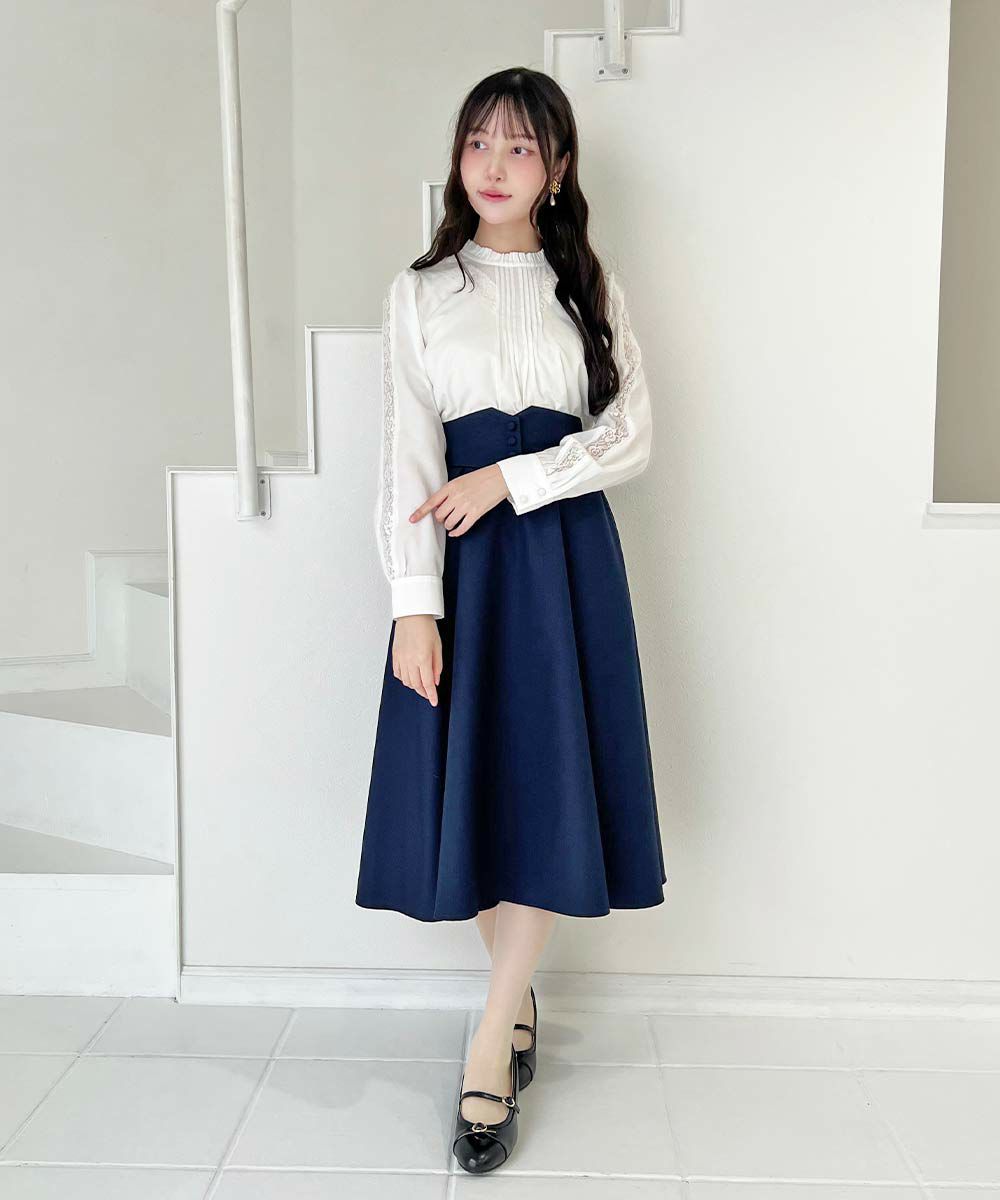 navy / 157cm / 着用サイズ：2