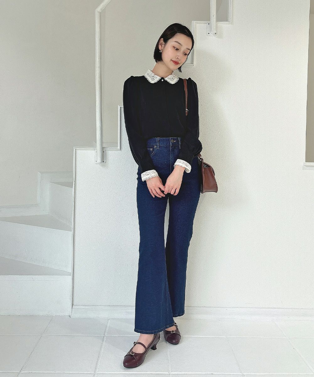 indigo / 165cm /着用サイズ：2