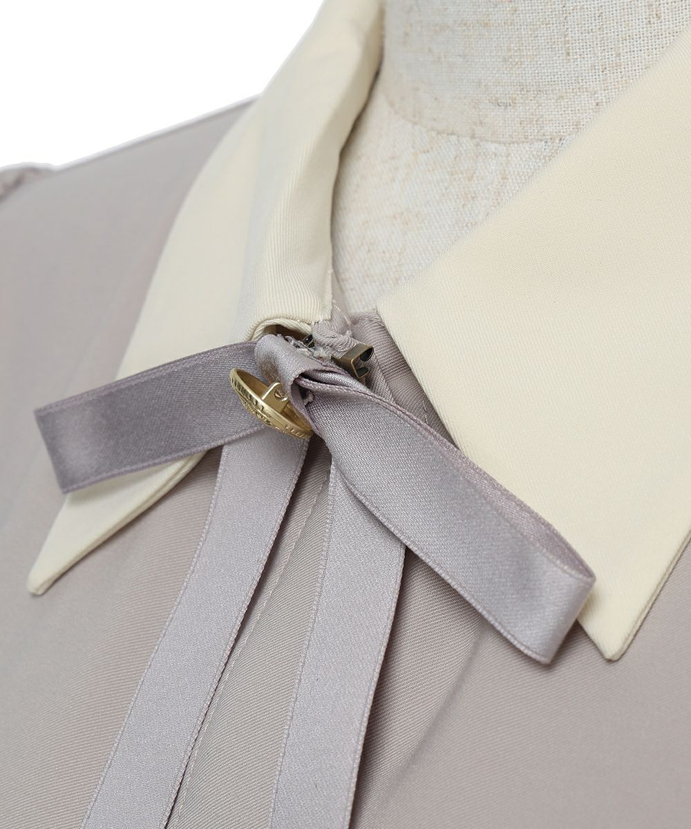 リボンピン (light gray)