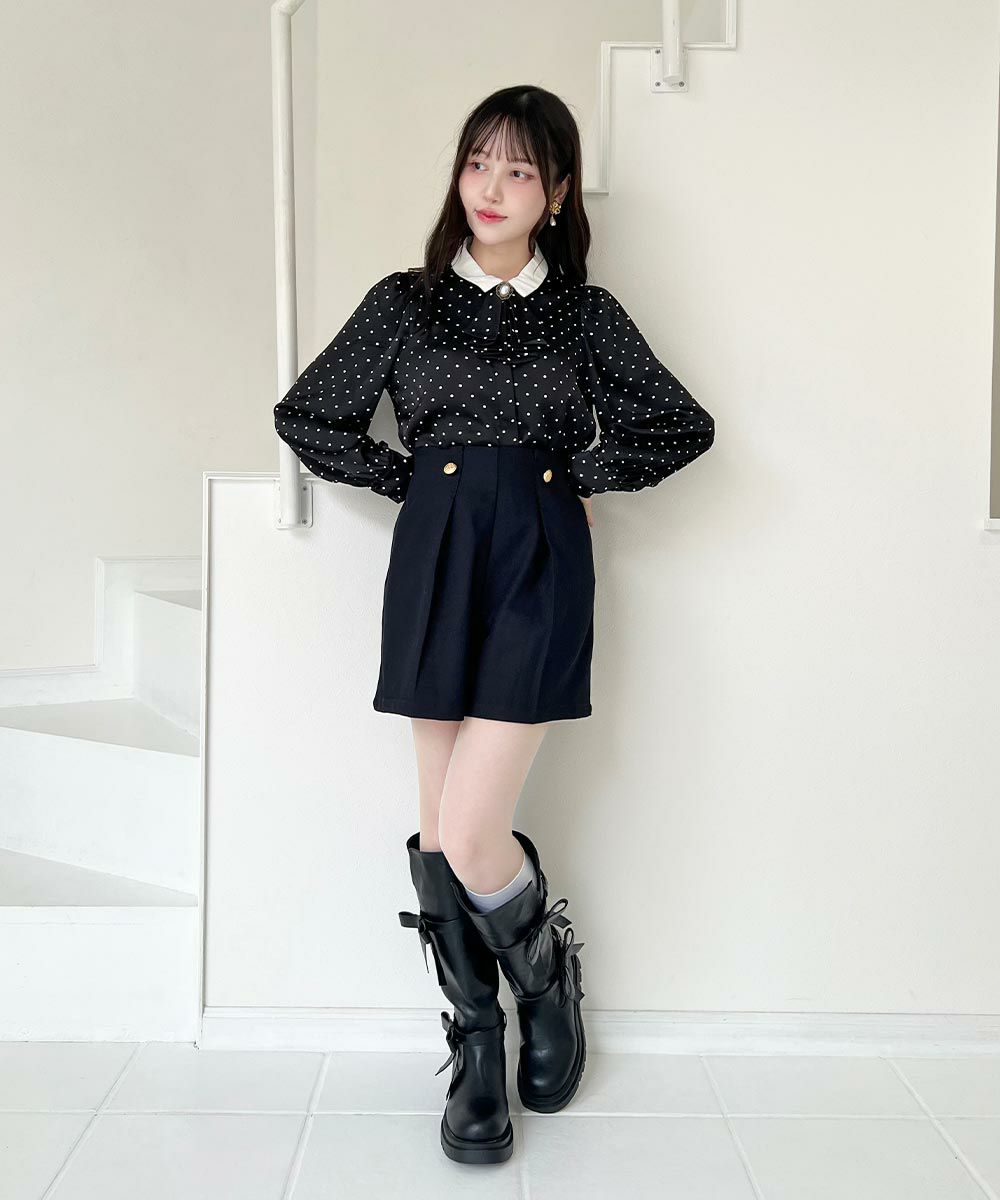 black×white / 157cm