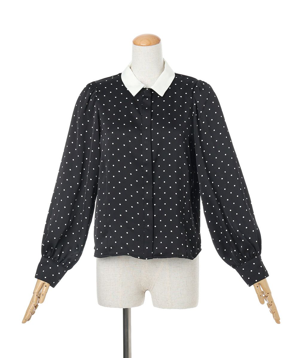 タイを外した状態 (black×white)