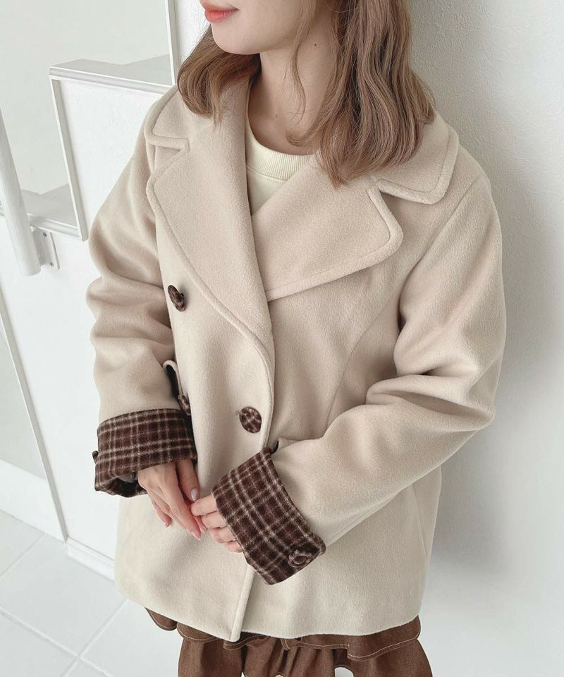 beige×brown / 152cm