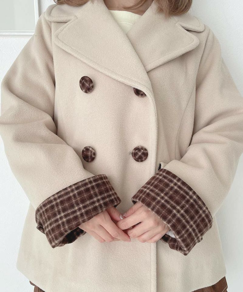 beige×brown / 152cm