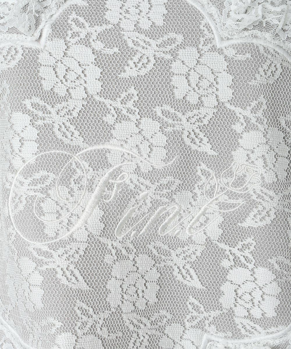 レース生地アップ (light gray)