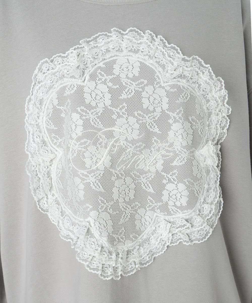 レースアップ (light gray)