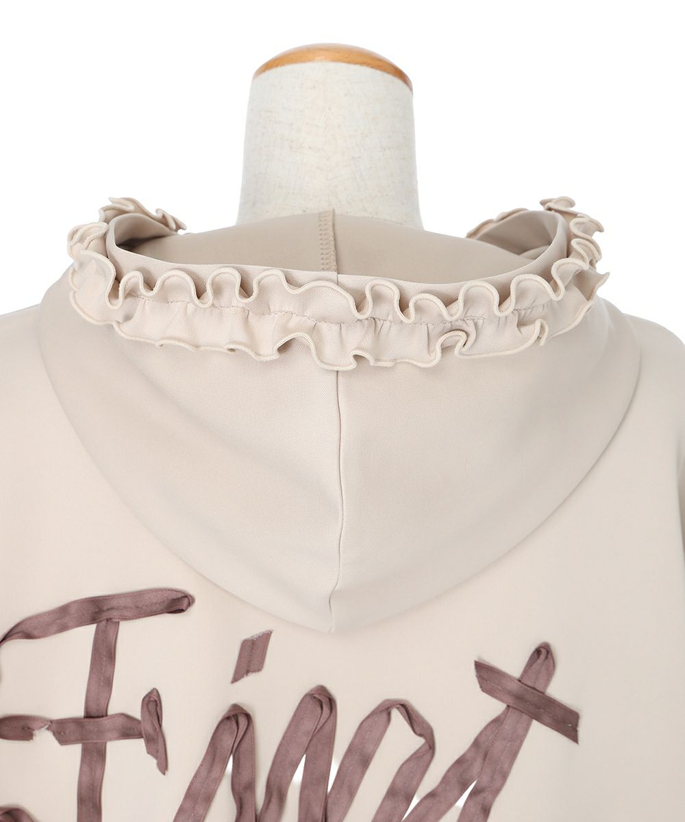 フード (light beige)