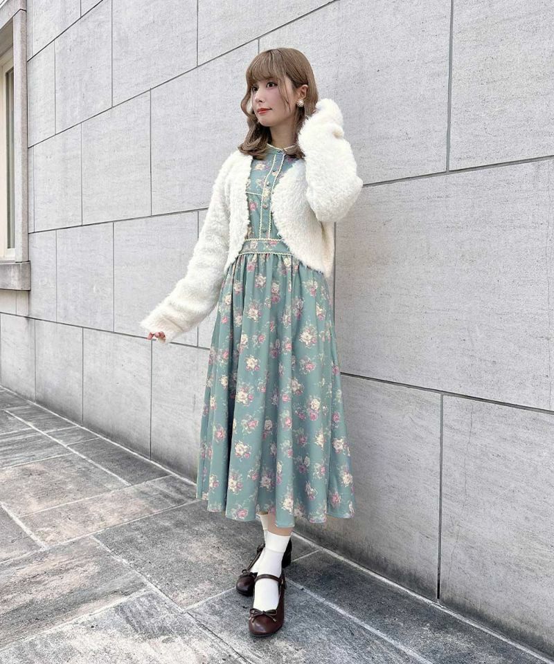 ivory / 152cm / リボンを外した状態