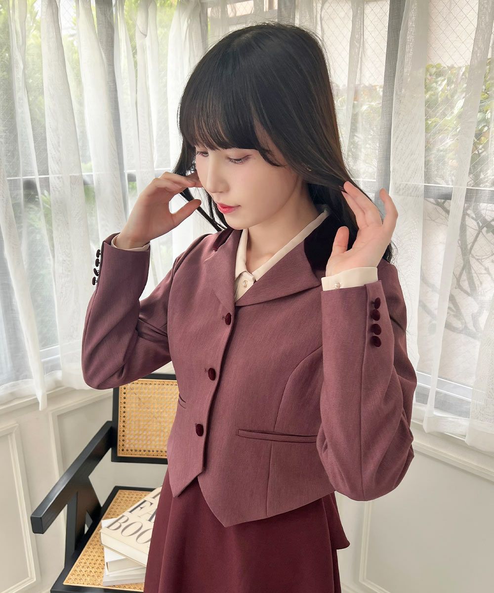 wine red / 157cm