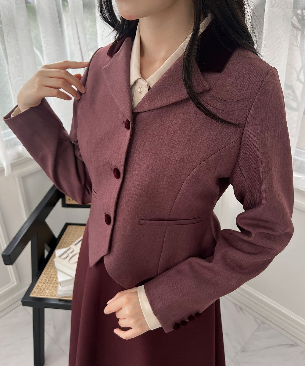 wine red / 157cm