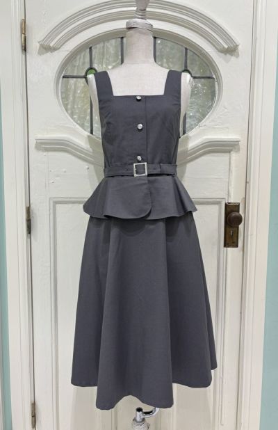 [Fan Club Exclusive Item] [sample ITEM] Jumper skirt with belt [sample-H189]