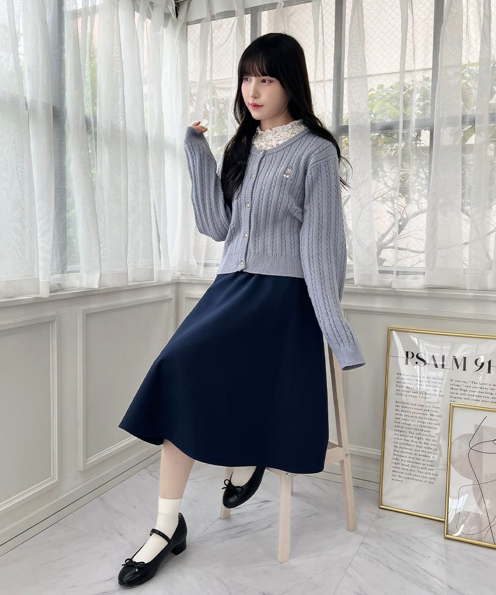 blue gray / 157cm