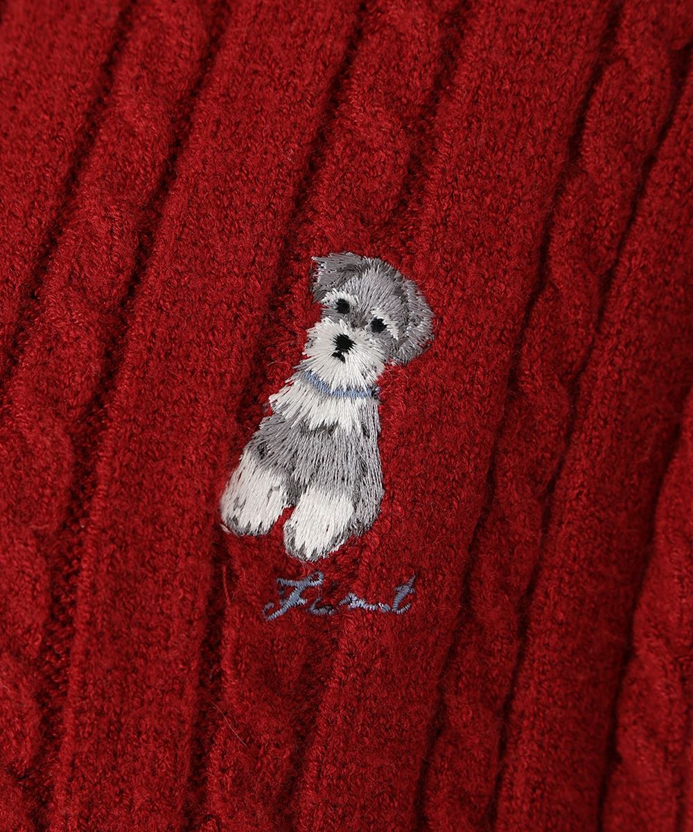 刺繍 (red)