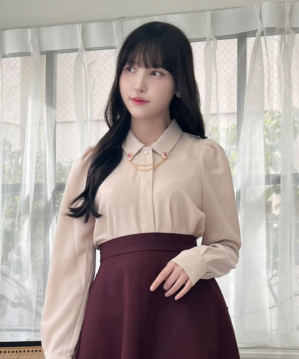 pink beige / 157cm