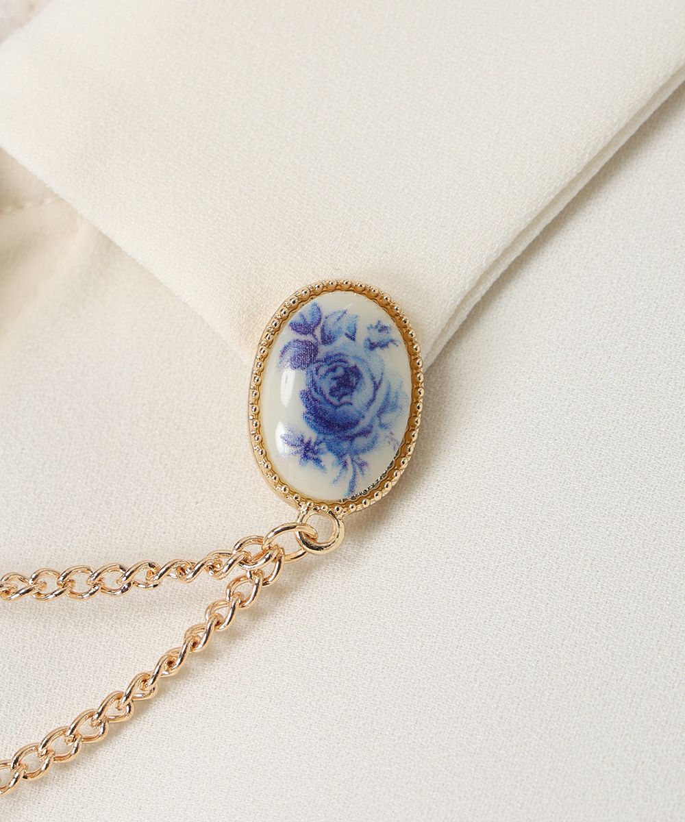 ブローチ (off white)