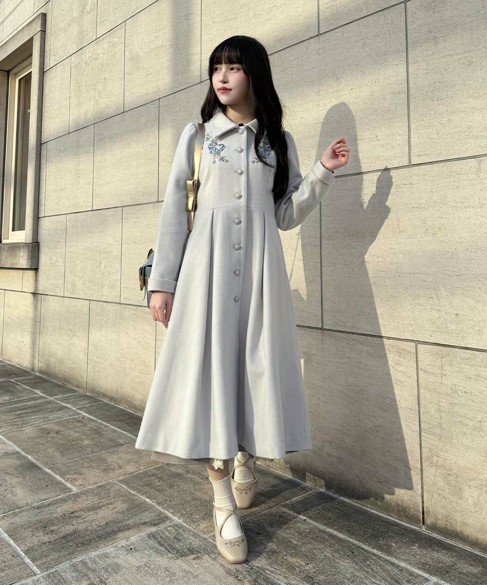 light gray / 157cm