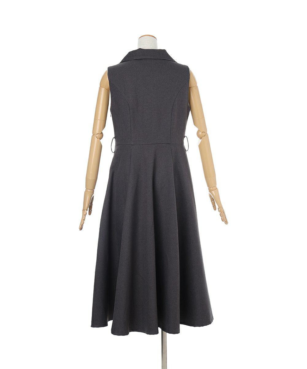 ベルトを外した状態 / バック (gray)