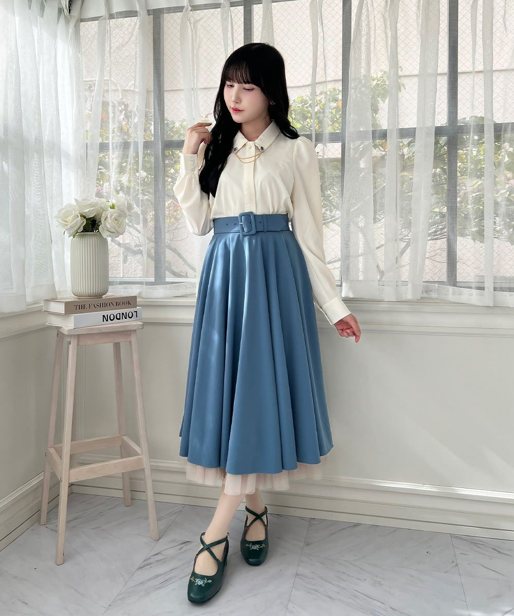 blue / 157cm