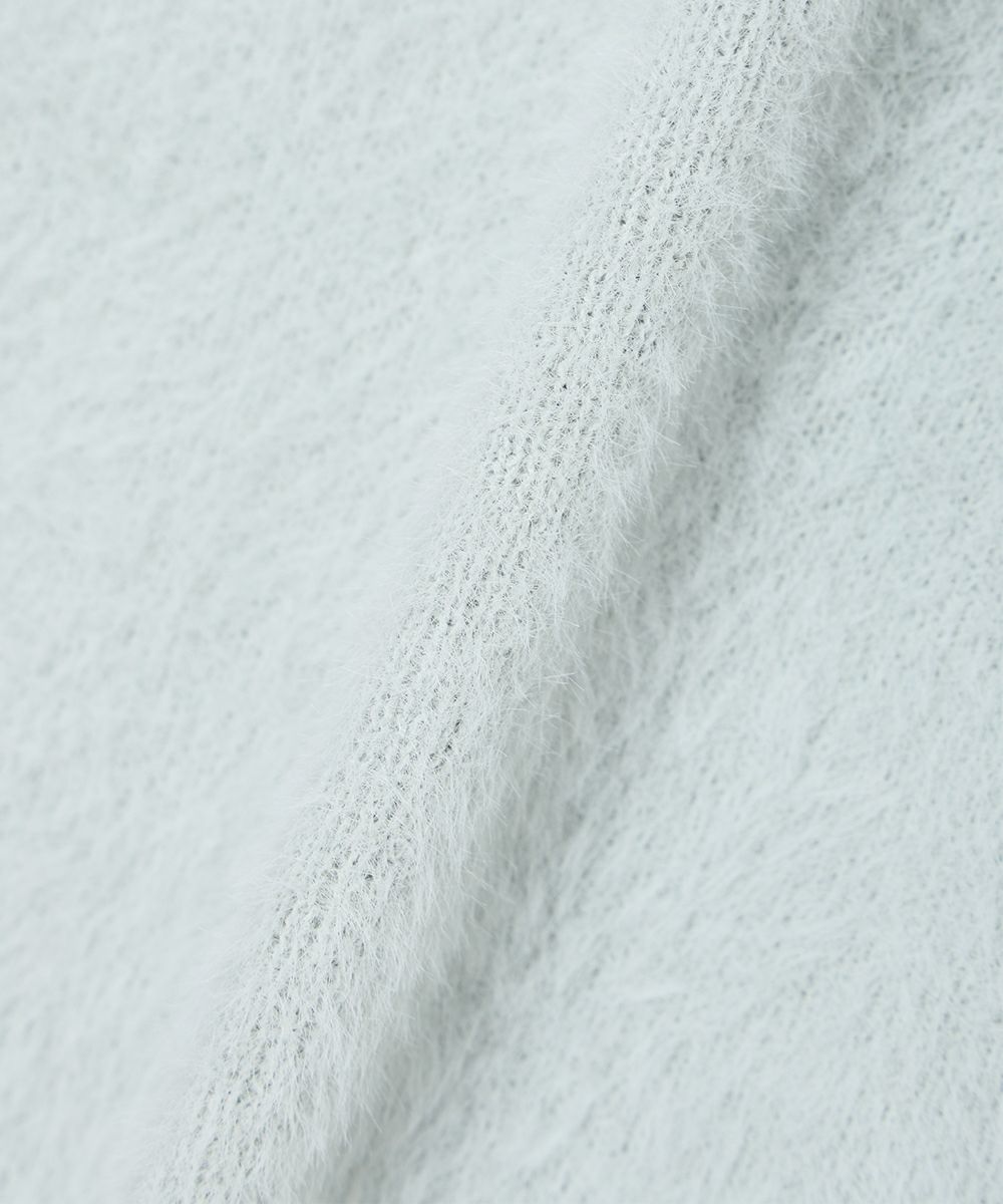 生地アップ (mint gray)