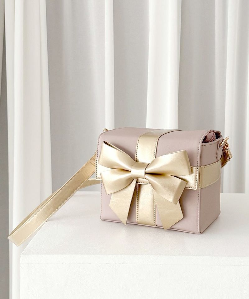 多重リボンプレゼントBOXバッグ/F i.n.t [56AC04a004] | F i.n.t公式