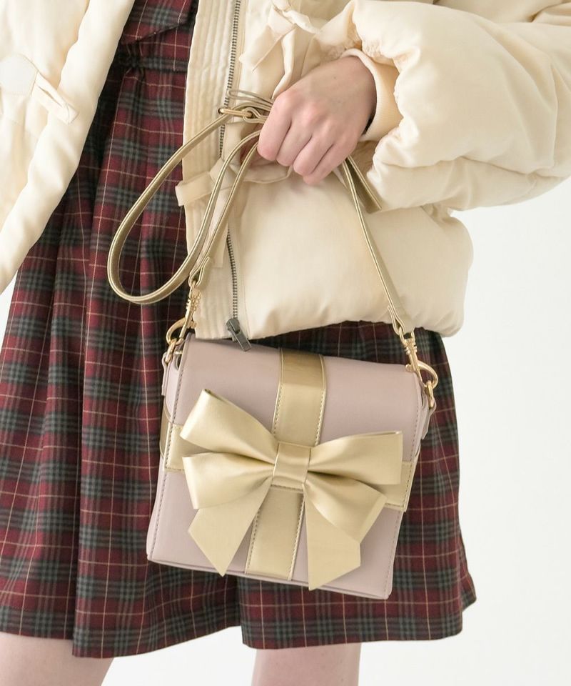 多重リボンプレゼントBOXバッグ/F i.n.t [56AC04a004] | F i.n.t公式