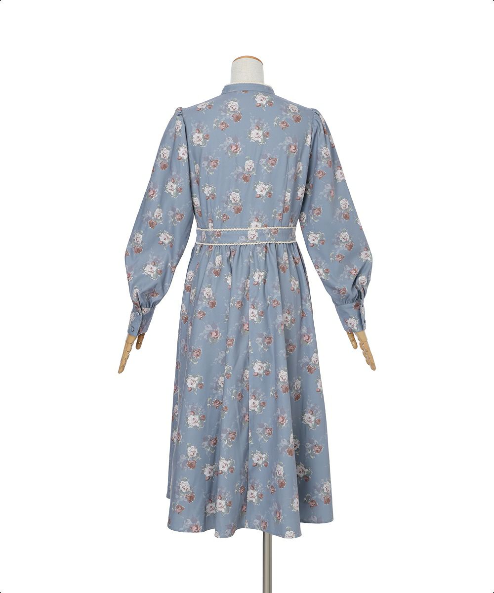 バック (blue gray)