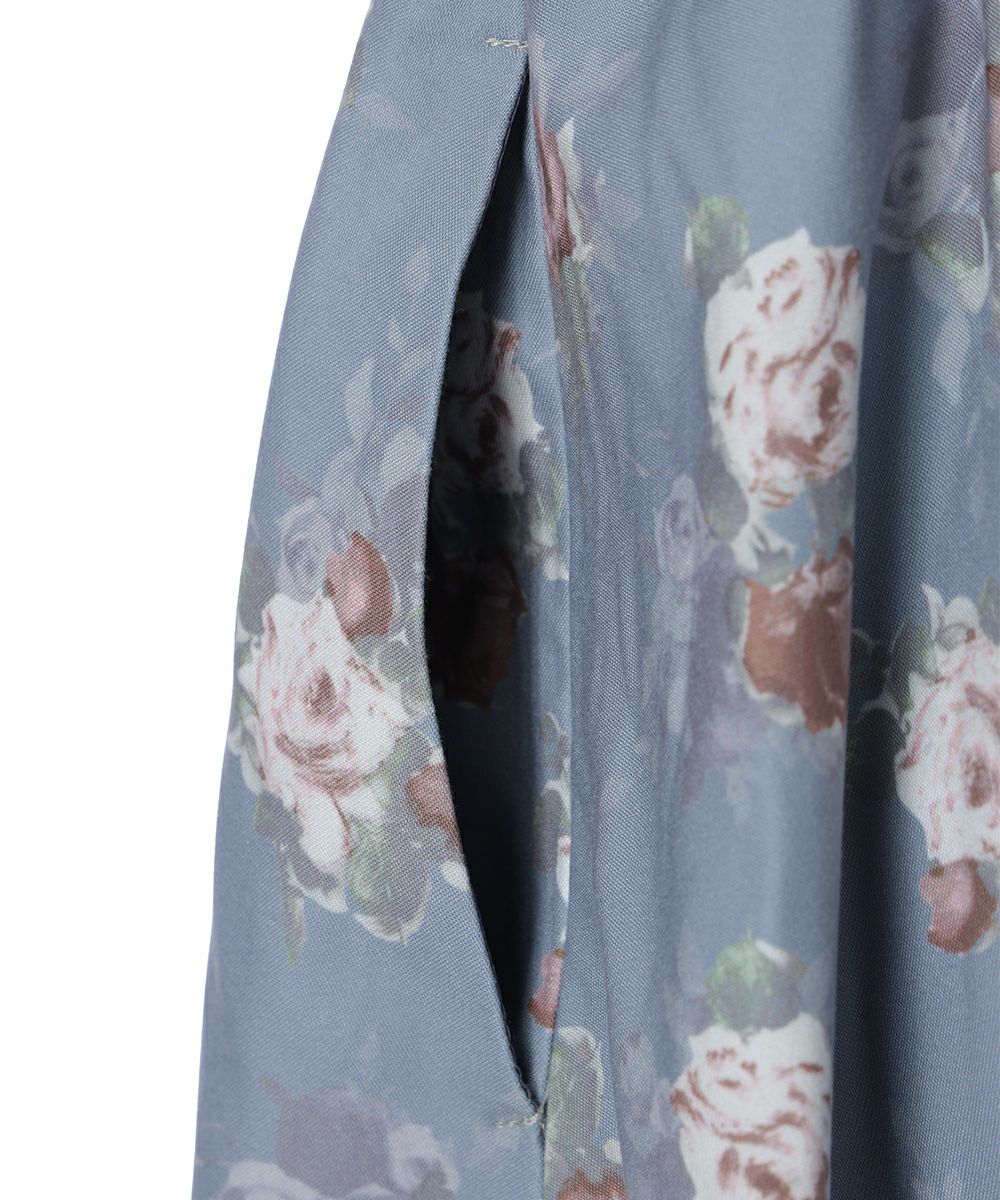 ポケット (blue gray)