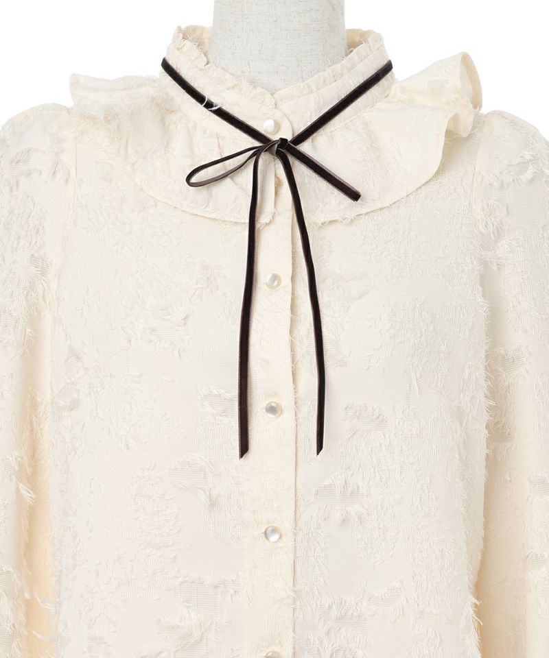 リボン (off white)