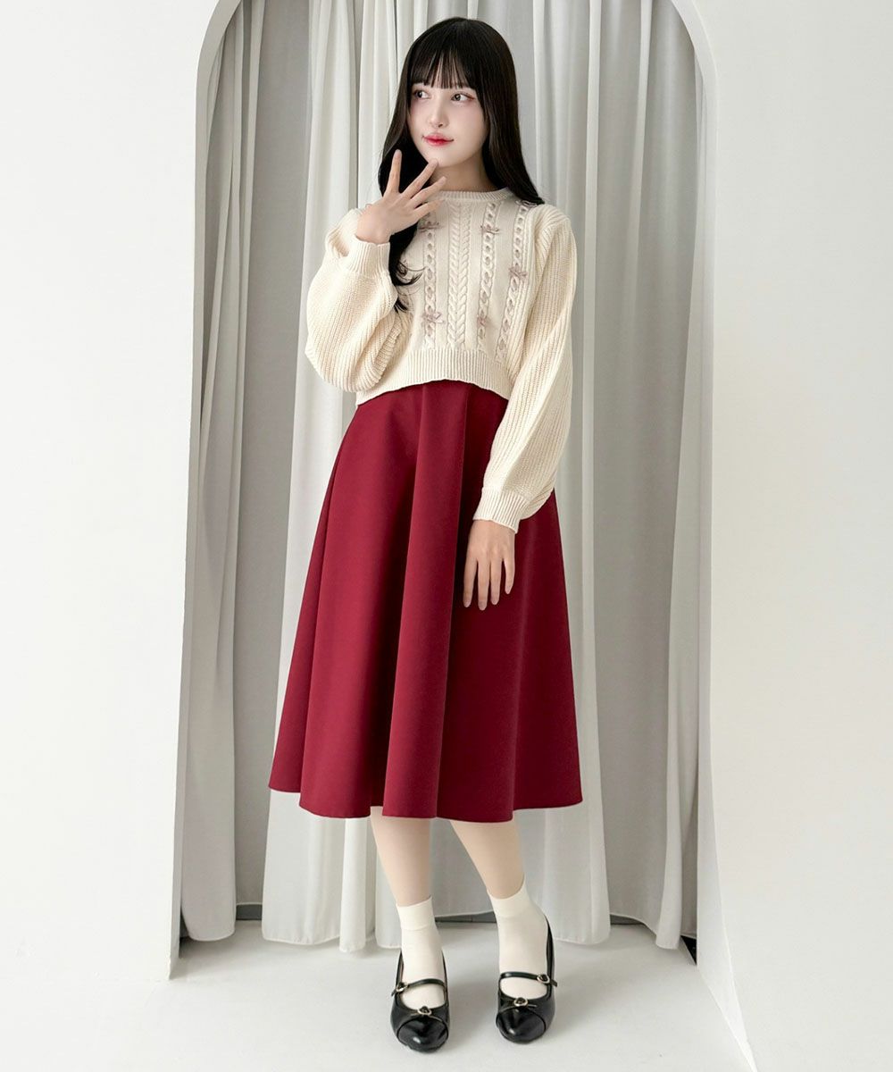 ivory / 157cm