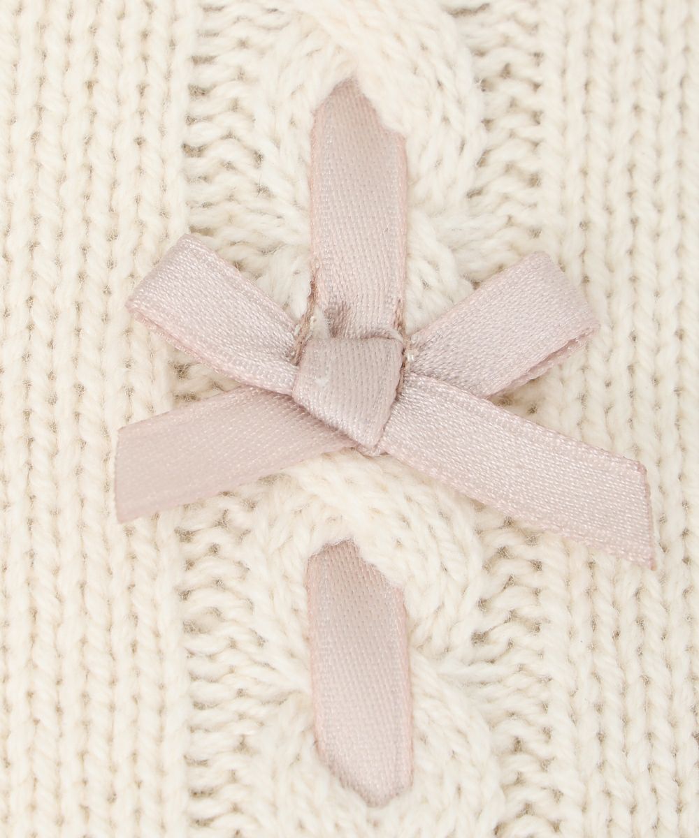 はしごプチリボン (ivory)