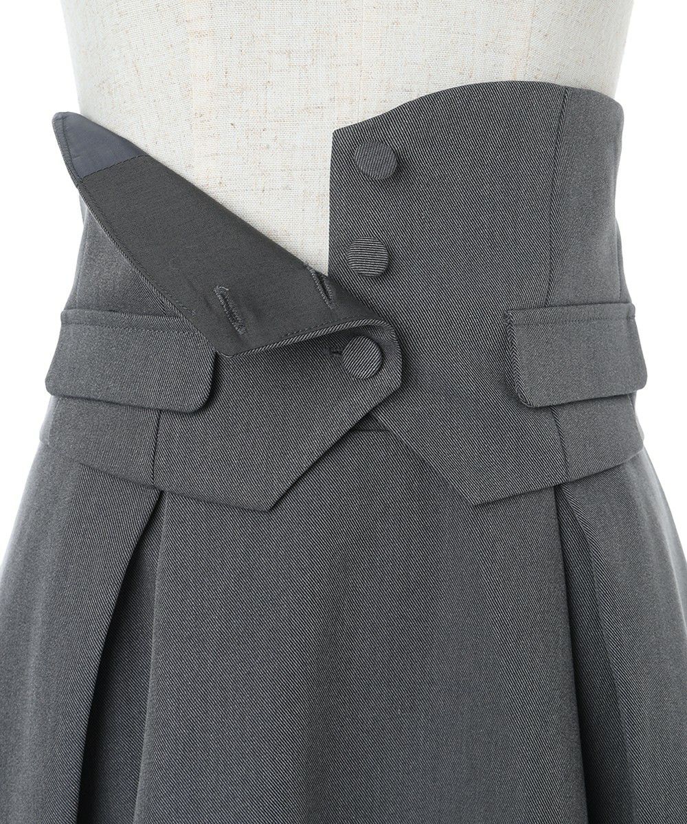 フロント釦 (gray)