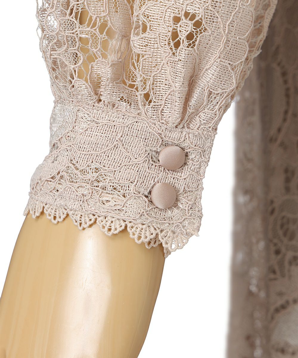 袖釦 (pink beige)