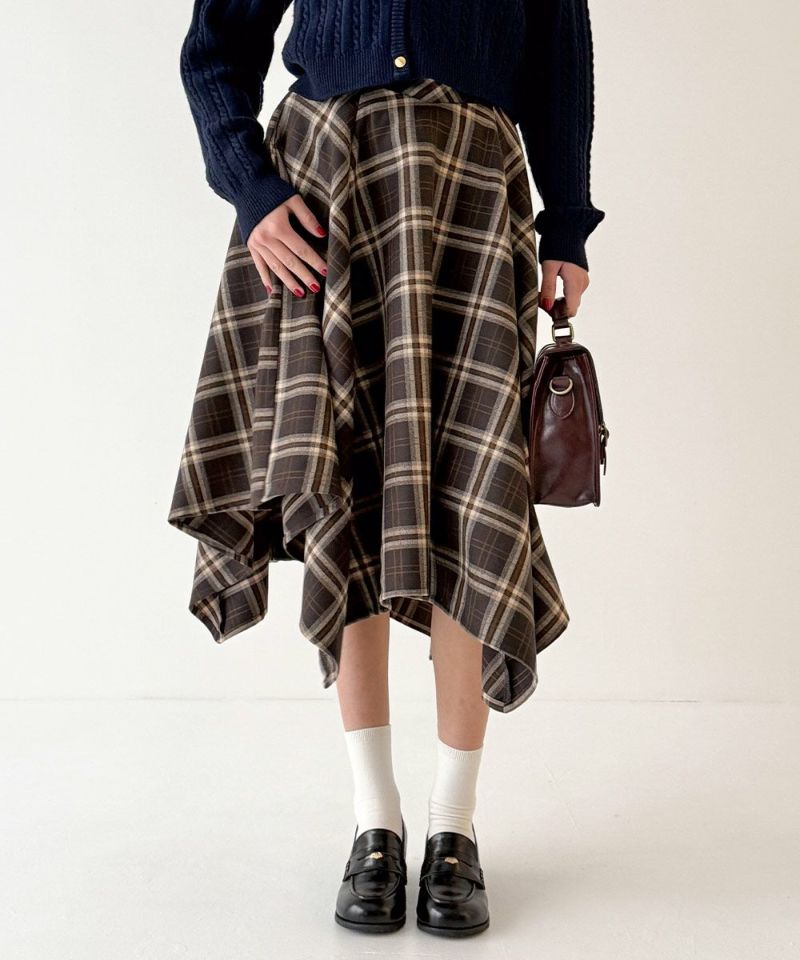 ランダムヘムチェックスカート/F i.n.t [56AG03p008] | F i.n.t公式