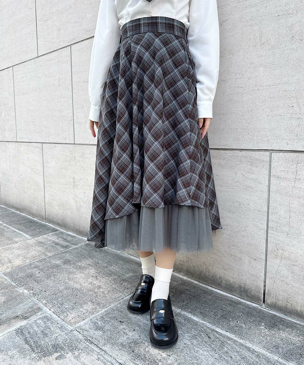 light blue×gray / 152cm