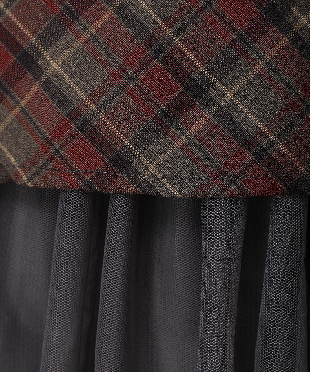 生地アップ (black×red)