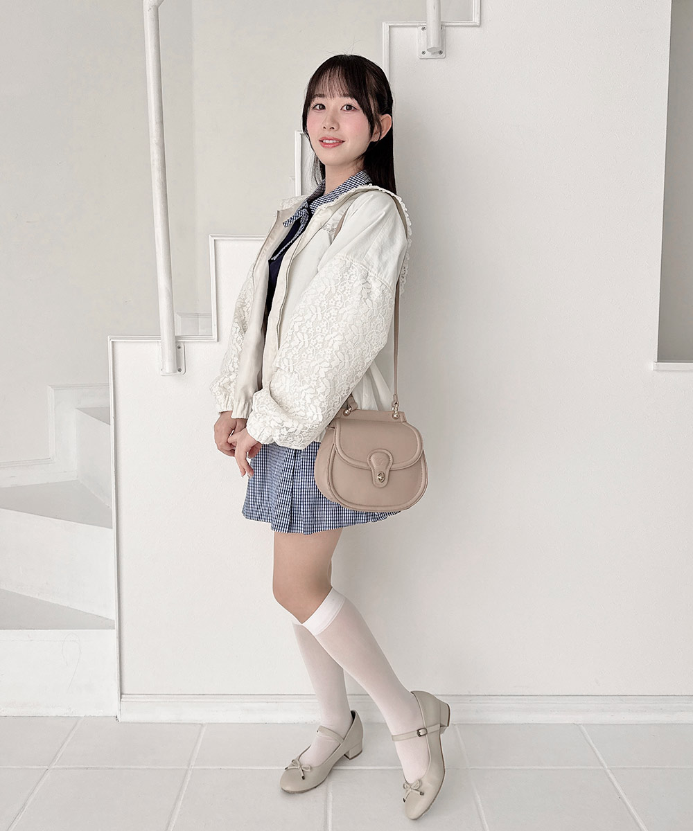 ivory×purple