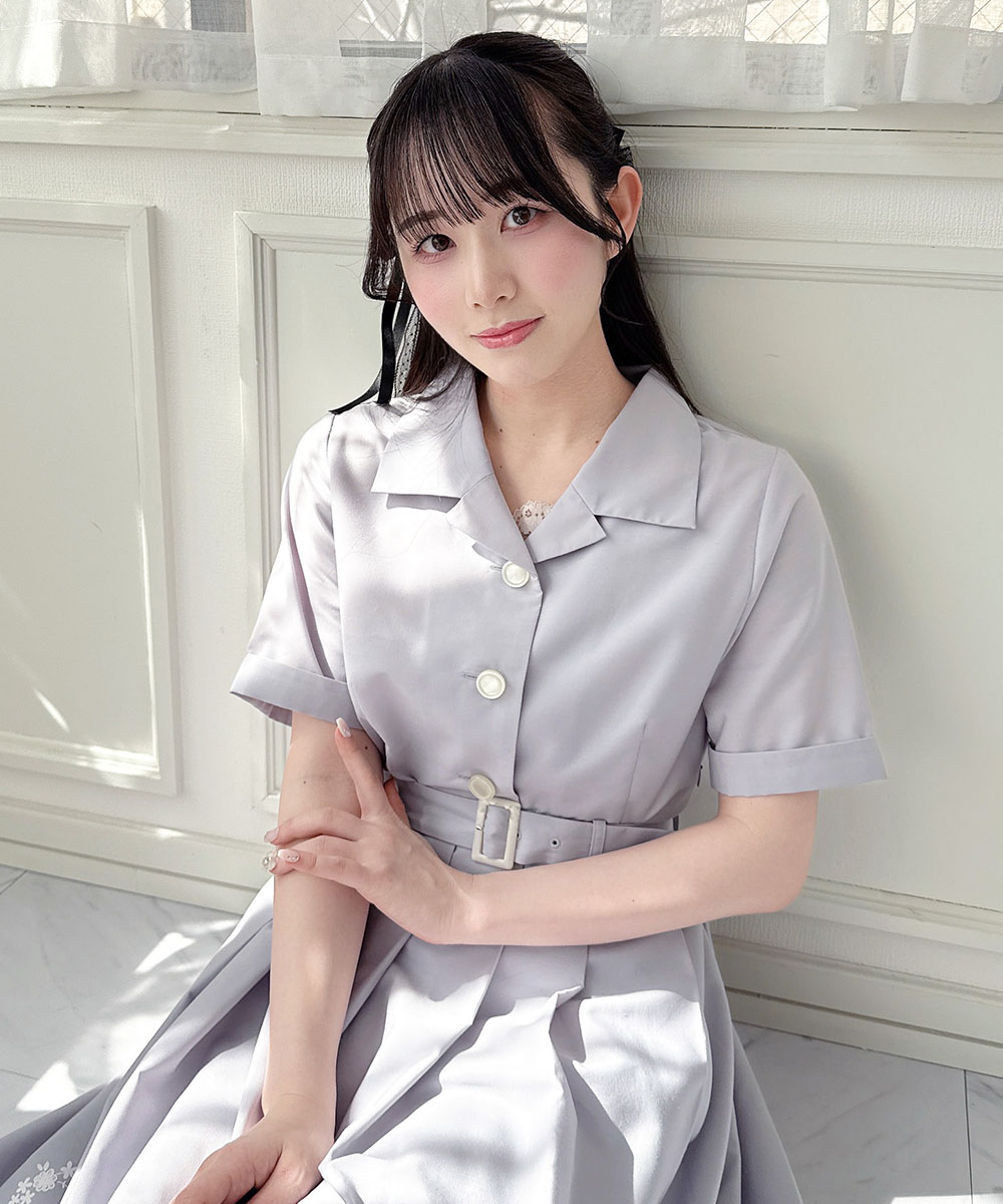 【WEB限定色】lavender gray / 154cm