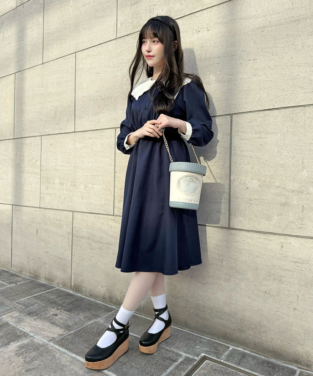 navy / 157cm